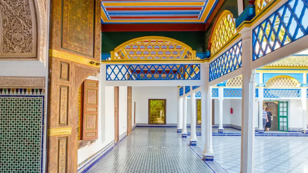 Interior of Bahia Palace