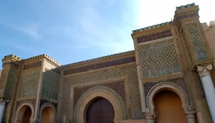 The architecture of the Medina of Meknes